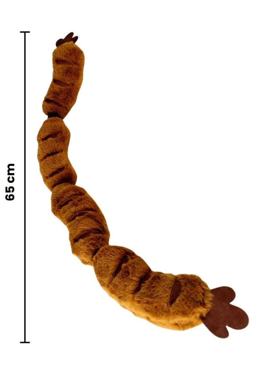 Jucărie pentru câini, Paws &amp; Whiskers, Havhav 1013, 100% MATERIAL TEXTIL PLUȘOS, Maro - imagine 3