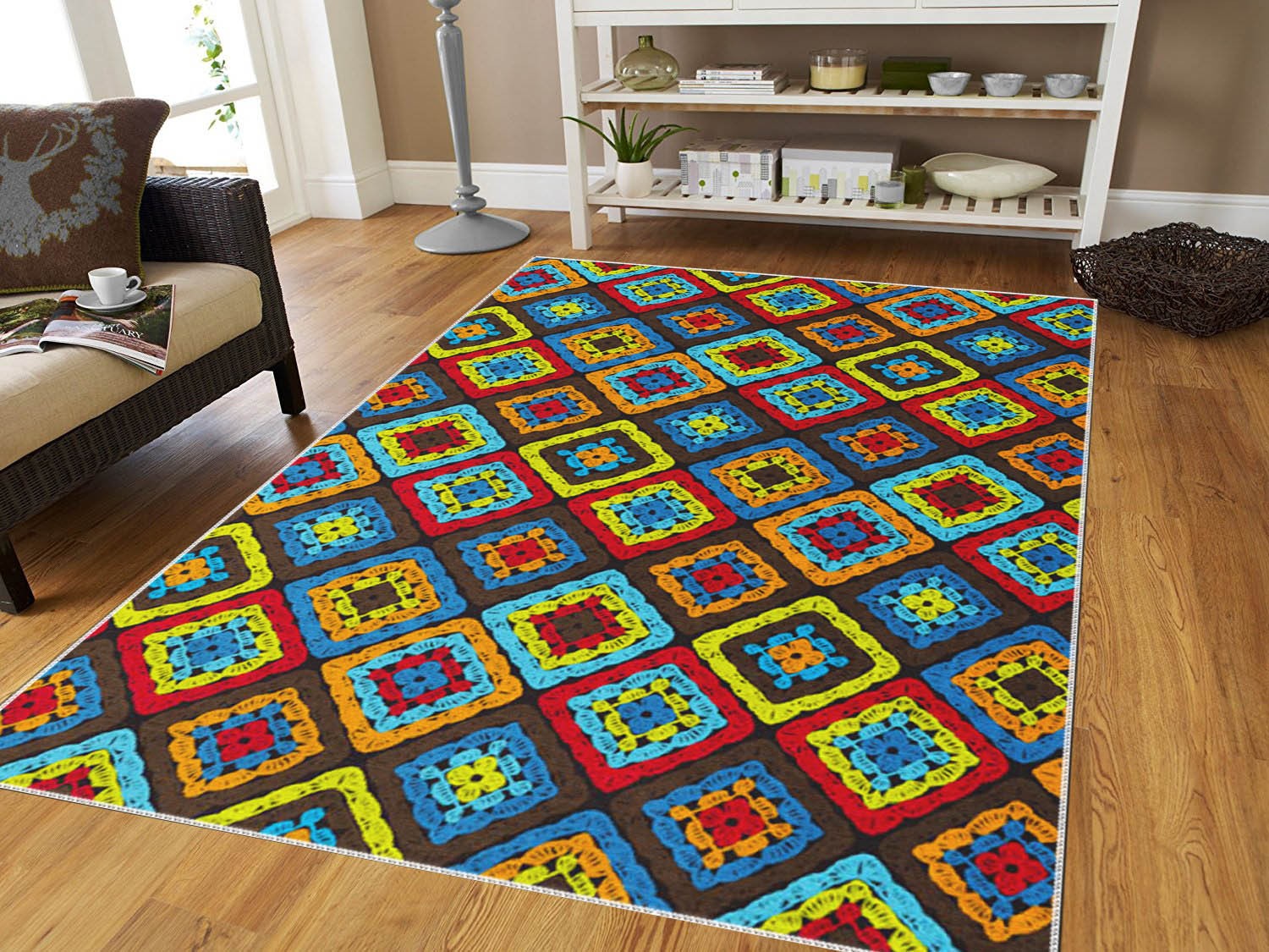 Covor, ym (122), 180x280 cm, Poliester, Multicolor