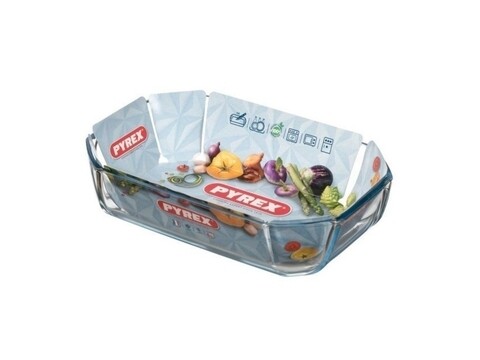 Poza Vas rectangular, Pyrex, Inspiration, 22 x 33 cm, 3.2 L, sticla termorezistenta