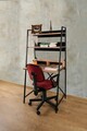 Set birou si biblioteca, Valovi, Rona, Pin Atlantic / Negru