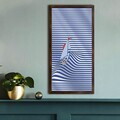 Tablou decorativ, Ahsalct-013, Cadru: 100% PVC (Grosime: 2 cm), Multicolor