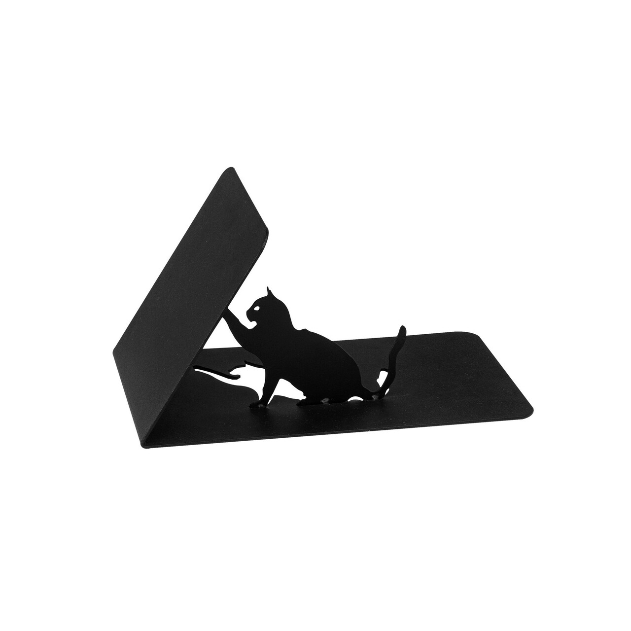 Opritor de carti, Kitap tutucu 20, 25,5x12,5x12 cm, Negru — imaginea 3