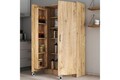 Dulap pentru bucatarie, Tanmob, ERC0102, 90x162x38 cm, PAL , Maro