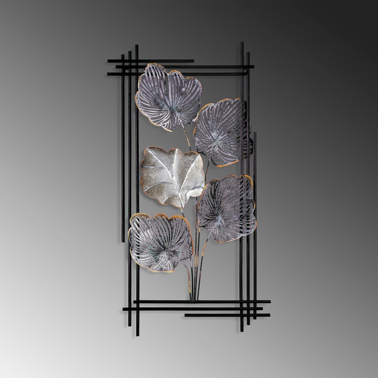 Decoratiune de perete, Daiyu 2, Dimensiuni: 48 x 87 x 4 cm, Multicolor - view 4