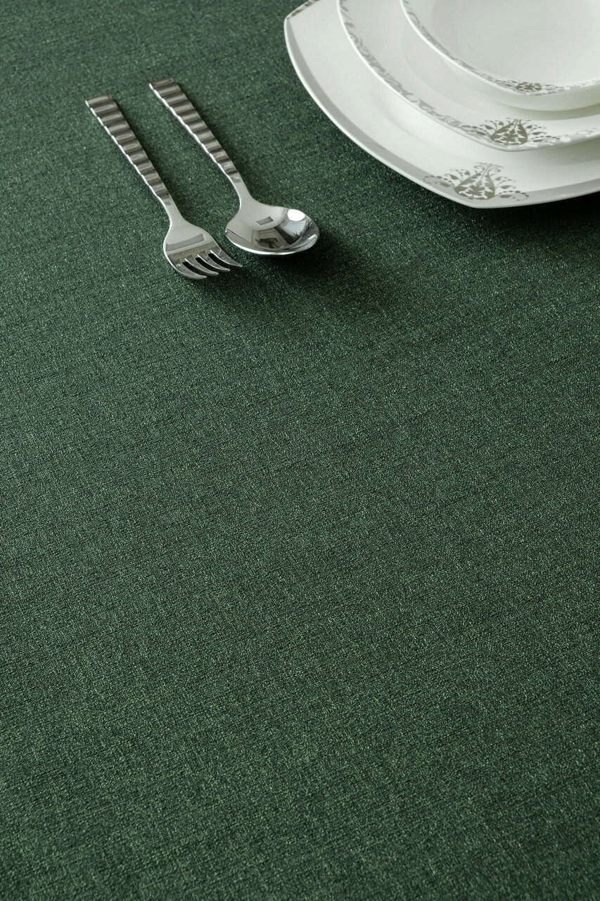 Fata de masa, DC Home - Kitchen, 198DCH1163, Poliester , 150x220 cm, Nuc / Verde - 1 | YEO