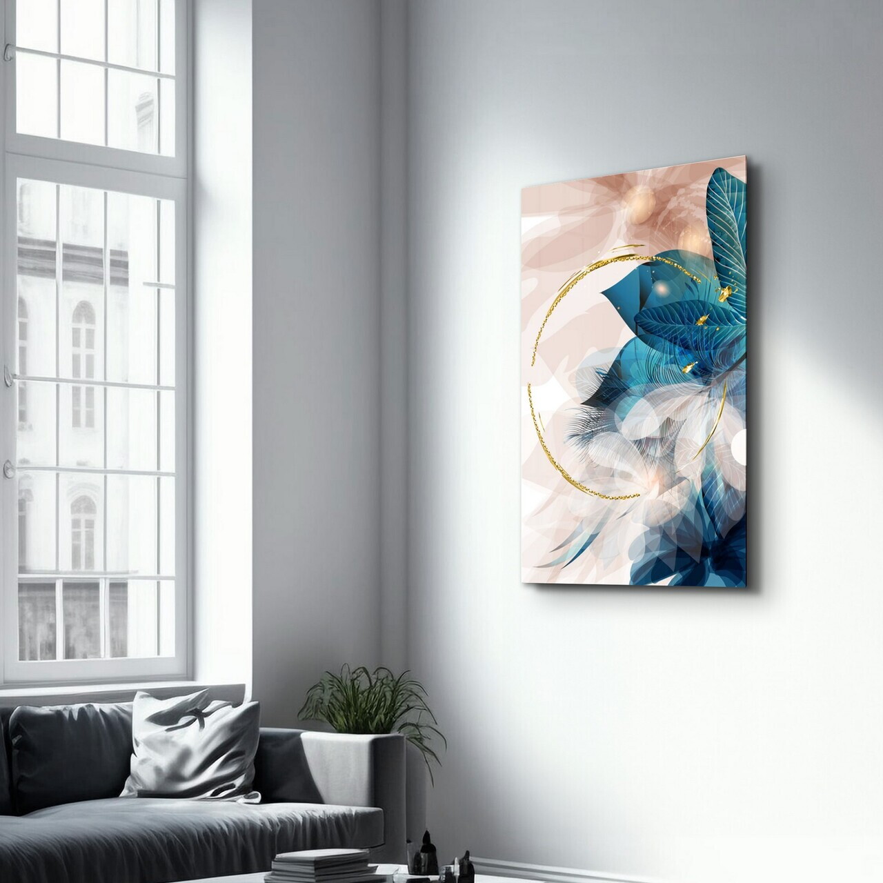Tablou decorativ, CAM-1090, Dimensiuni: 46 x 72 cm, Multicolor — imaginea 4