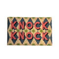 Covoras de intrare, Hatchway, 40x60 cm, COIR, Maro
