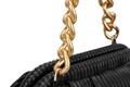 Geanta Dickens - Stick, Laura Ashley, piele ecologica, negru