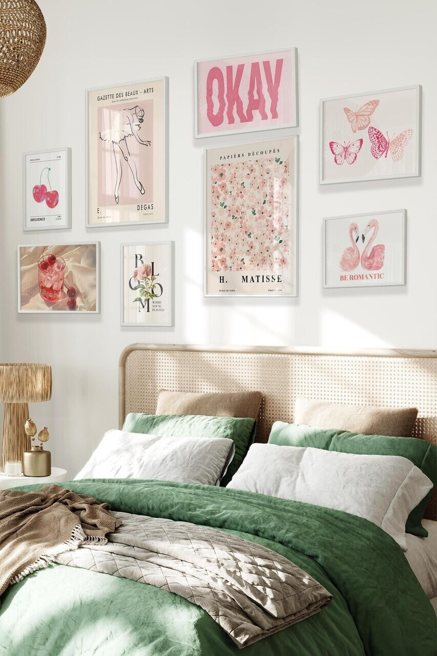 Tablou decorativ, Çgs-016-White-Byk, Lemn masiv, Față: 100% PVC STICLĂ, Multicolor