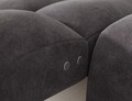 Coltar extensibil dreapta 3 locuri ELTAP, Ceedro, 283x165x98 cm, lemn/poliester, gri