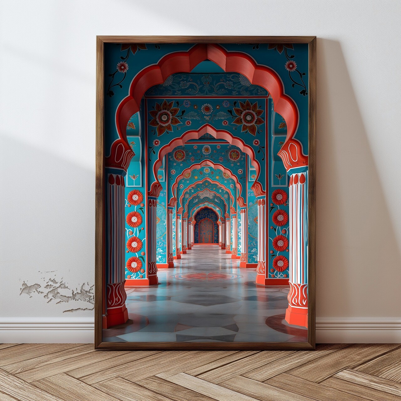 Tablou decorativ, GE122-L, Lemn, Multicolor - view 3