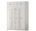 Dulap pentru haine, Rabi, Rb-185-13, 175x210x52 cm, Alb mat
