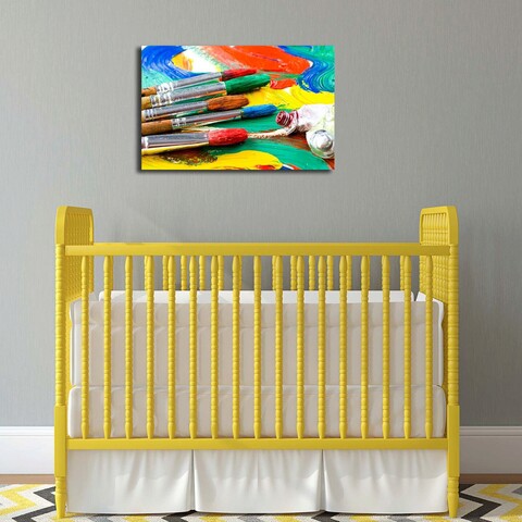 Tablou decorativ, 4570ybc-04, canvas, dimensiune: 45 x 70 cm, multicolor