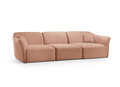 Canapea 5 locuri, Hailey, Micadoni Home, 292x102x79 cm, tesatura boucle, galben mustar