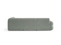 Coltar dreapta 5 locuri, Neo, Micadoni Home, 295x210x83 cm, tesatura Chenille Silencio, albastru muted