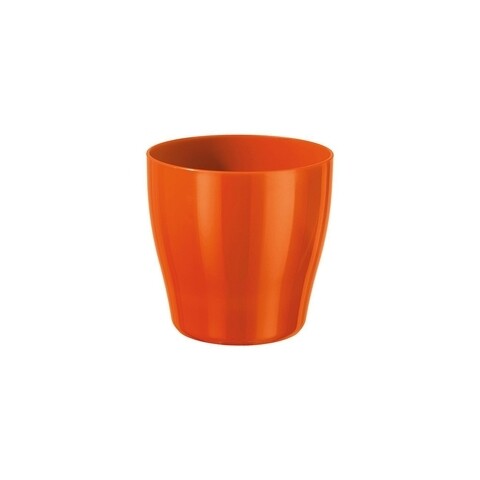 Ghiveci Living, 21 cm Ø, 5.07 L, plastic, portocaliu