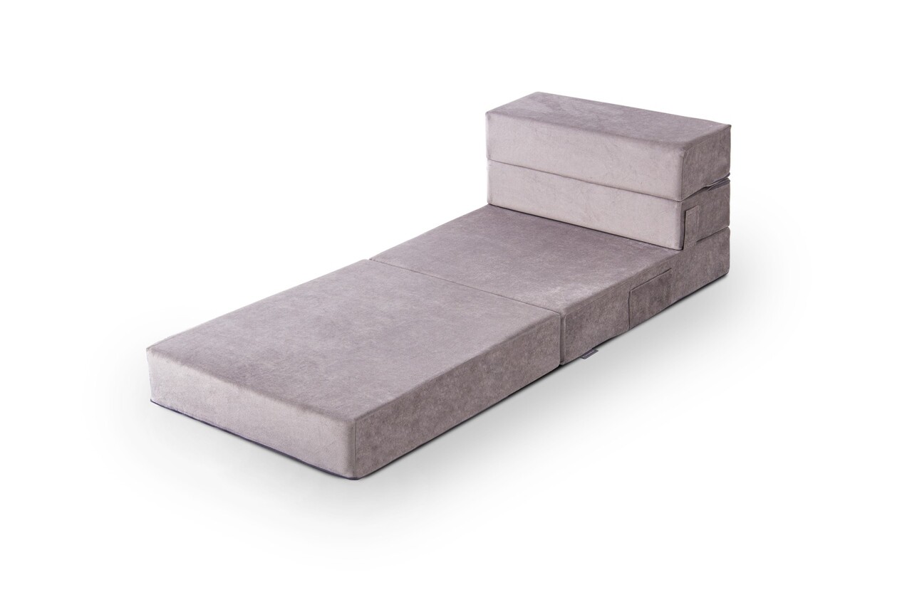 Fotoliu extensibil, Atelier del Sofa, 363SLD1135, Textil, Gri deschis - view 9