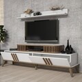 Mobilier living, Hommy Craft, Eylul, pal melaminat, alb