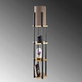 Lampadar, Lampana, 211LMP1106, Metal, Negru