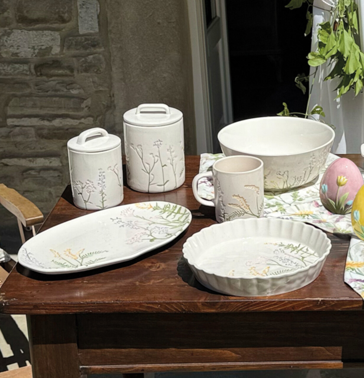 Forma de copt tarta, Risveglio, Brandani, 26.5x4.5 cm, ceramica - imagine 2