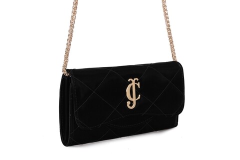 Geanta Juicy Couture 153, 23x5x12 cm, piele ecologica, negru