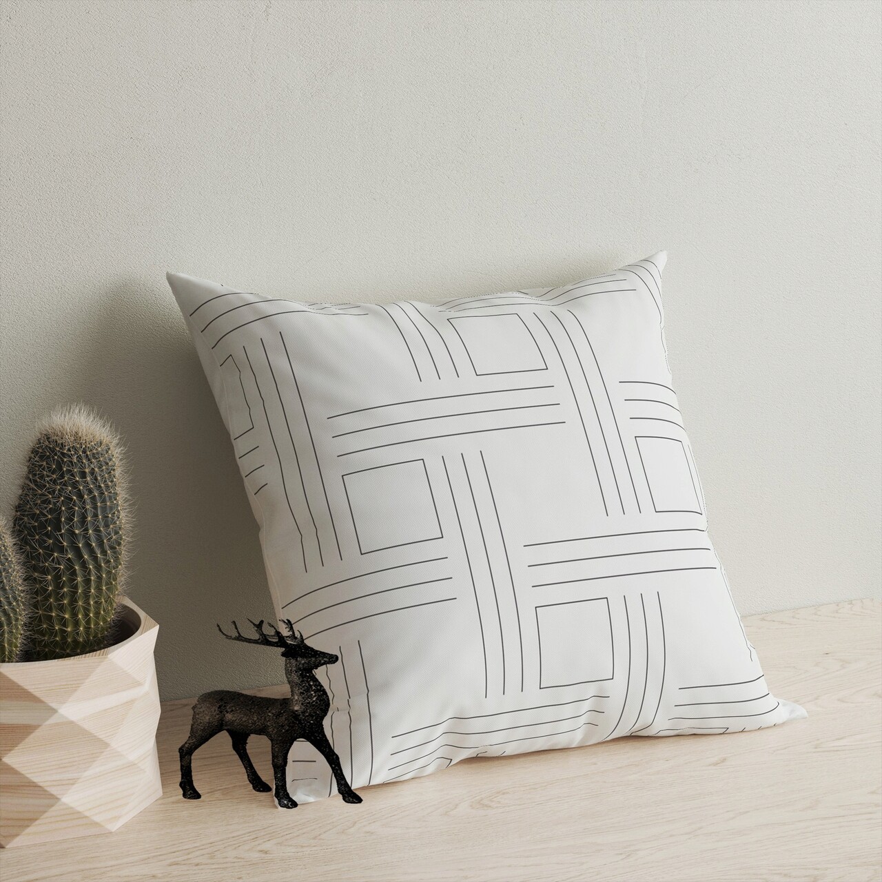 Perna, A11996, 43x43 cm, 50% bumbac / 50% poliester, Multicolor - 1 | YEO