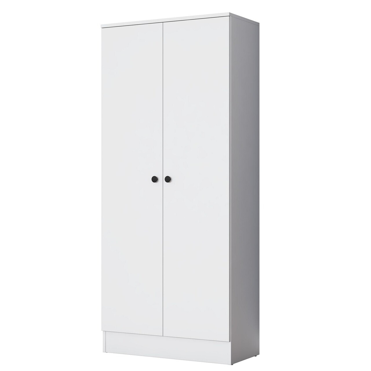 Cuier de perete, Hanah Home, EA148, 80x182.8x37.5 cm, PAL melaminat, Alb - view 6