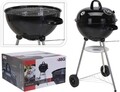 Gratar mobil Spherical, Ø48 cm, otel inoxidabil, negru