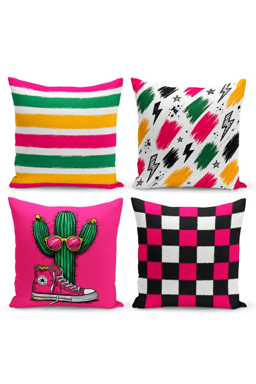 Set fete de perna, Dsypopartset4-16, Poliester, Multicolor — imaginea 2