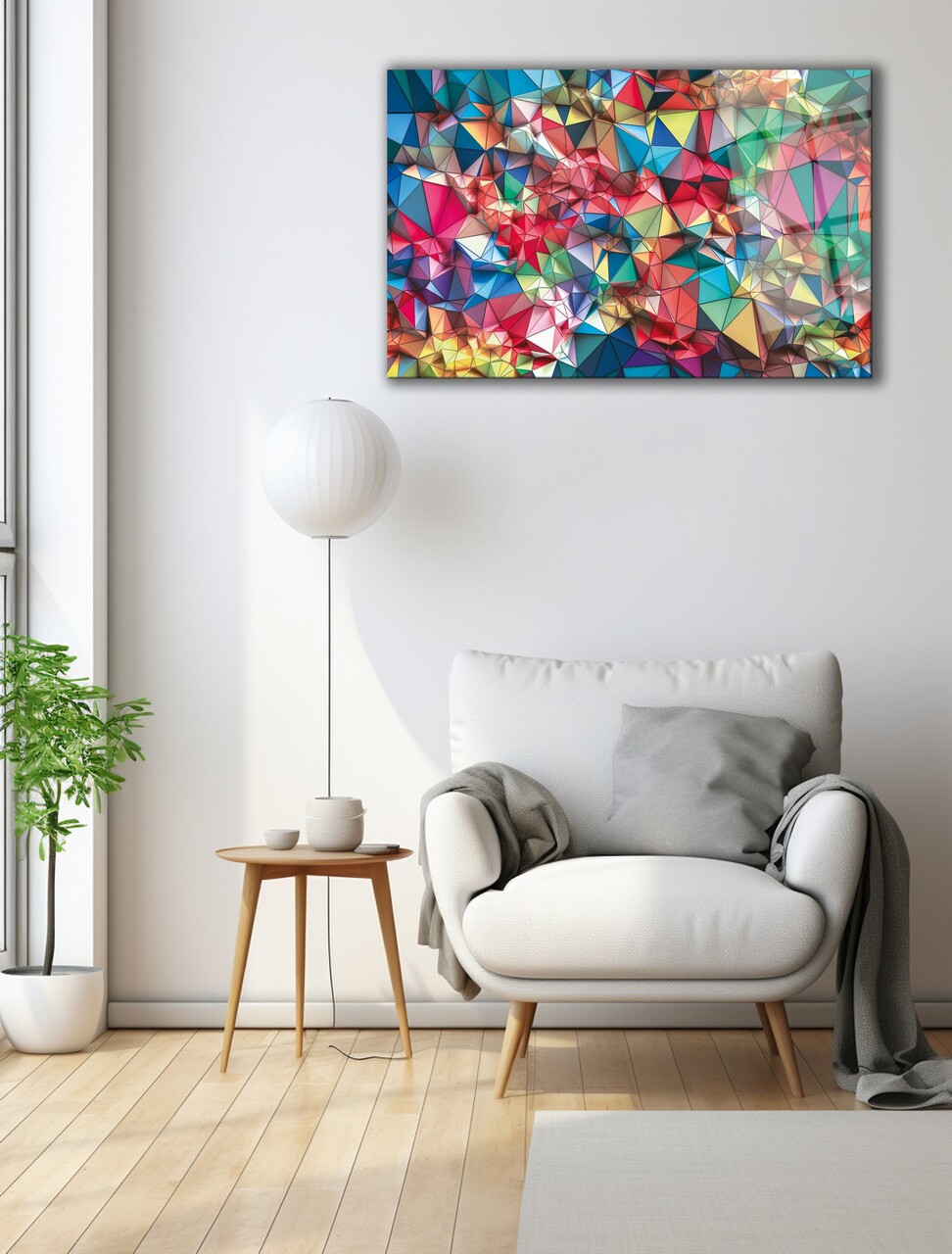 Tablou decorativ, 0439, Dimensiuni: 46 x 72 cm, Multicolor - view 2