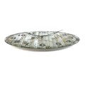 Ceas de perete Genesis, Versa, 57 x 4 x 57 cm, sticla