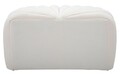 Taburet Shell, Mauro Ferretti, 80x54x42 cm, lemn de pin, crem