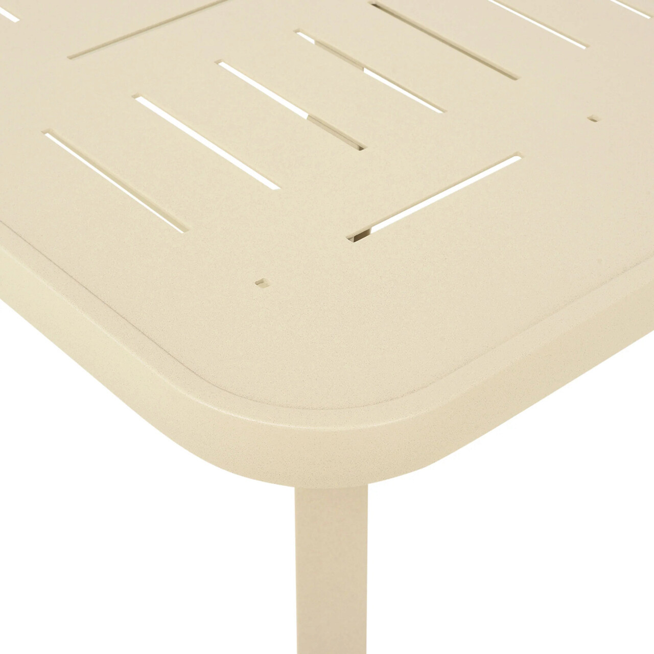 Masa pentru terasa/gradina Riverside, 182.9x106.8x71.8 cm, aluminiu, natur - imagine 5