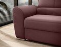 Coltar extensibil dreapta 3 locuri ELTAP, RT-24VE, Siber, 270x186x93 cm, lemn/poliester, roz inchis