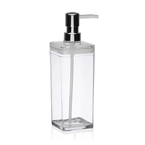 Dozator pentru detergent de vase mylie, 7.3x7.3x23 cm, silicon