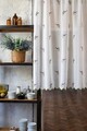 Perdea Mendola Interior, Diandra, 140x160 cm, poliester, alb/mov