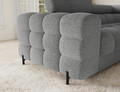 Coltar extensibil dreapta 3 locuri ELTAP, RT-03ROY, Fectory, 346x205x93 cm, lemn/poliester, gri