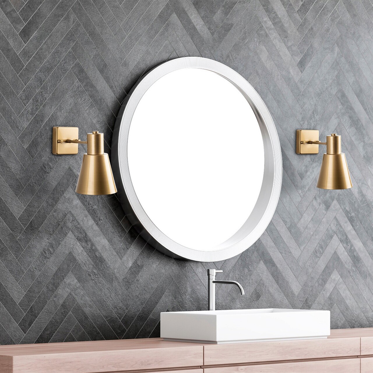 Aplica de perete, Fulgor, 942FLG2193, Metal, Auriu - 2 | YEO