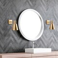 Aplica de perete, Fulgor, 942FLG2193, Metal, Auriu