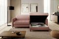 Coltar extensibil dreapta 3 locuri ELTAP, RT-24RAQ, Gomsi, 228x165x100 cm, lemn/poliester, somon