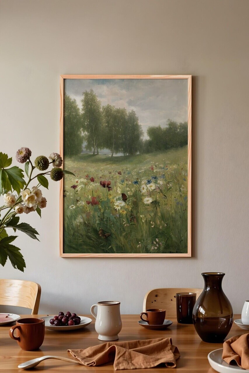 Tablou decorativ, 115004, Lemn masiv, Sticla PVC, Multicolor — imaginea 2