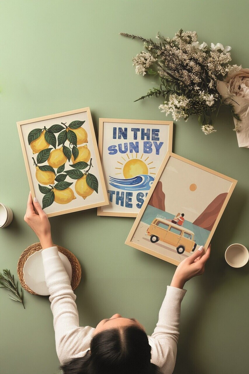Set de pictură decorativă, Ç-300850, Sticla PVC, Multicolor — imaginea 3