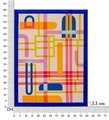Tablou decorativ Modis -B, Mauro Ferretti, 60x80 cm, canvas/lemn de pin/plastic, multicolor