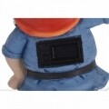 Lampa solara de gradina Dwarf Blue, 18 x 14 x 36 cm, oxid de magneziu, multicolor