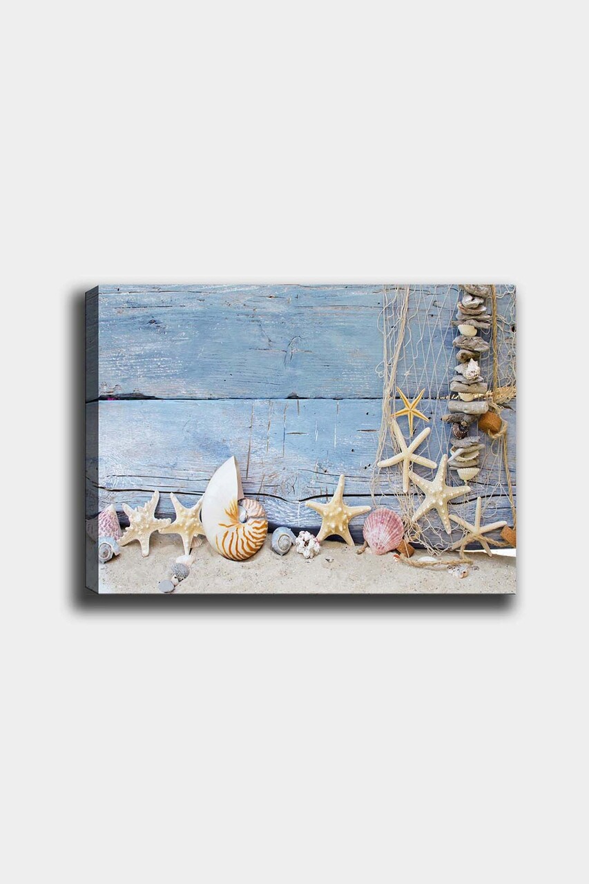Tablou decorativ, 1495508165-5070, Canvas, Lemn, Multicolor - 1 | YEO