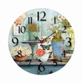 Ceas de perete, Ms-15, MDF, ø40 cm, Multicolor