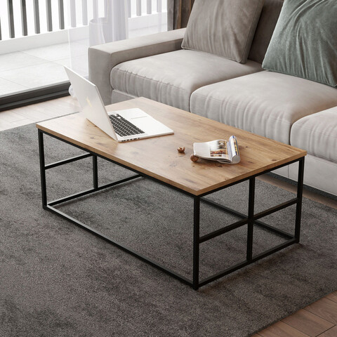 Masuta de cafea, locelso, vg11, 100x40x60 cm, maro