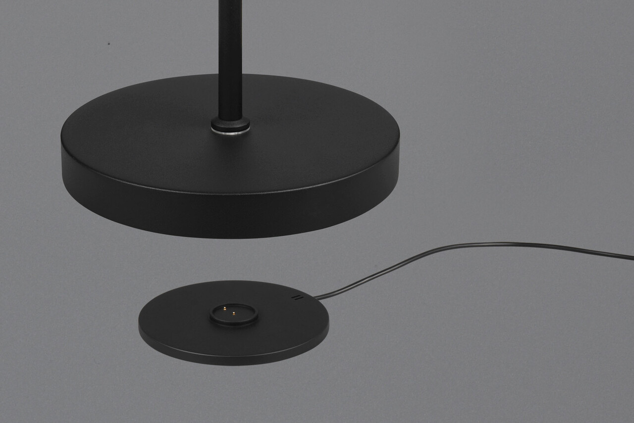 Lampadar Moreno, RL, 22x11x160.5 cm, 3W, 1x SMD, metal, negru mat