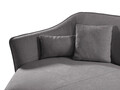 Coltar stanga 5 locuri, Hailey, Micadoni Home, 292x138x79 cm, tesatura boucle, caramiziu