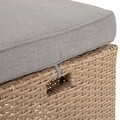 Set 2 taburete, Baxter, L.40 l.40 H.38 cm, natur/bej